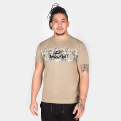 T-Shirt "Aloha" - Manches Courtes - BeRugBe - Kaki