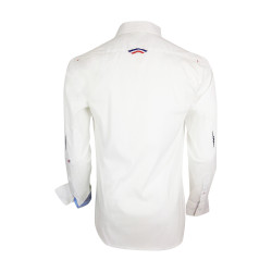 Chemise blanche manches longues FRANCE CLASSIC RUGBY