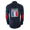 Chemise bleu marine manches longues FRANCE CLASSIC RUGBY
