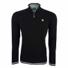 Pull Homme 1/4 zip noir France Classic Rugby