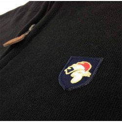 Pull Homme 1/4 zip noir France Classic Rugby