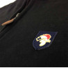 Pull Homme 1/4 zip noir France Classic Rugby