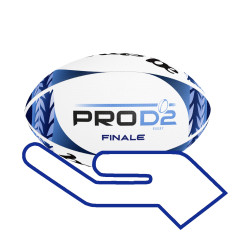 Mini ballon rugby FINALE PRO D2 2022 - BERUGBE