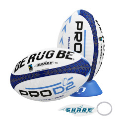 BALLON RUGBY PRO - SHARK - FINALE PRO D2 2025 - BERUGBE