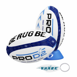 BALLON RUGBY PRO - SHARK - DEMI FINALE PRO D2 - BERUGBE