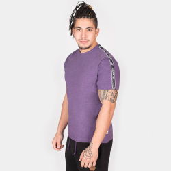 T-Shirt "Classic" - Manches Courtes - Berugbe - Heather Violet