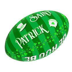 MINI Ballon de rugby collector - SAINT PATRICK - BERUGBE