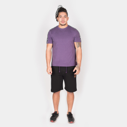 T-Shirt "Classic" - Manches Courtes - Berugbe - Heather Violet