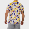 T-Shirt Sublimé Japan 1 - Manches Courtes - BeRugBe - Jaune