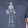 T-Shirt "Vivre" - Manches Courtes - Navy