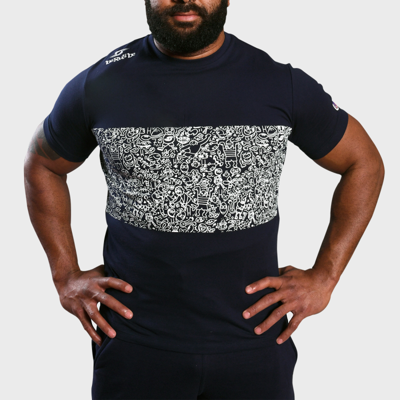 T-Shirt Urban - Collection InExtenso Supersevens - Navy