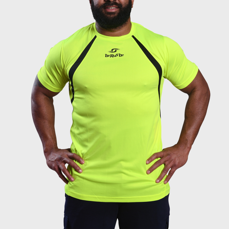 T-Shirt d'entrainement - Fluo - Jaune