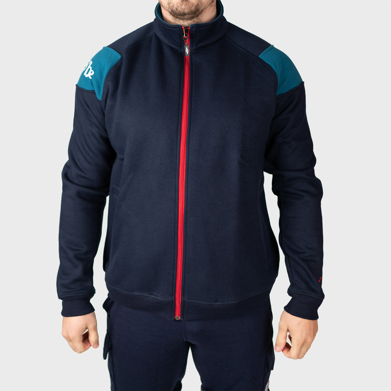Veste zippée - Marine