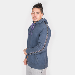 Sweat Capuche "Classic" - BeRugBe - Heather Navy