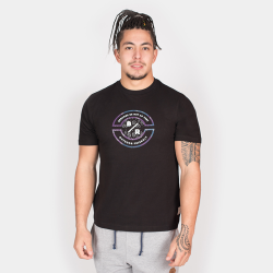 T-Shirt "Outdoor" - Manches Courtes - BeRugBe - Noir