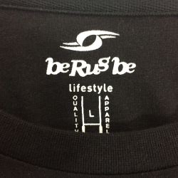 T-Shirt "Outdoor" - Manches Courtes - BeRugBe - Noir