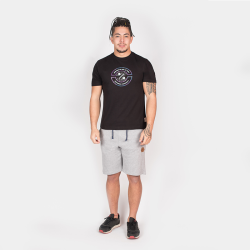 T-Shirt "Outdoor" - Manches Courtes - BeRugBe - Noir